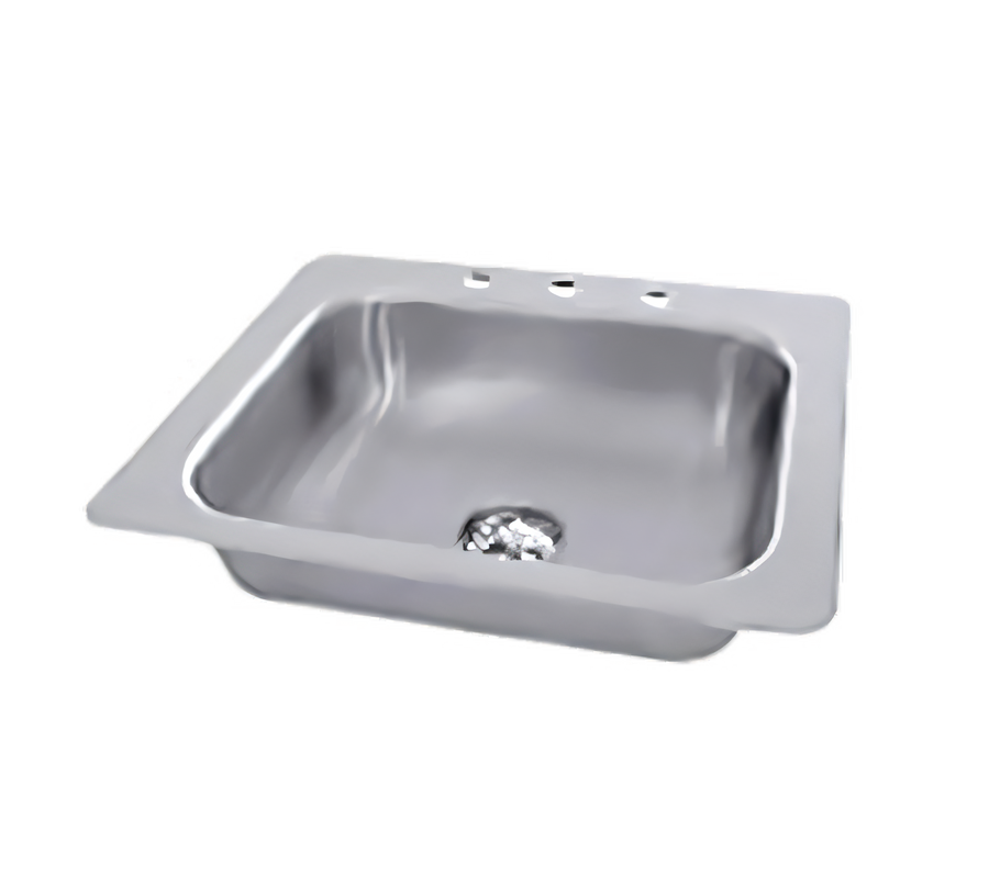Product image #1 for Advance Tabco Smart Series 1-Compartment Drop-In Sink, 23 x 21 Inch, 12 Inch Deep Bowl