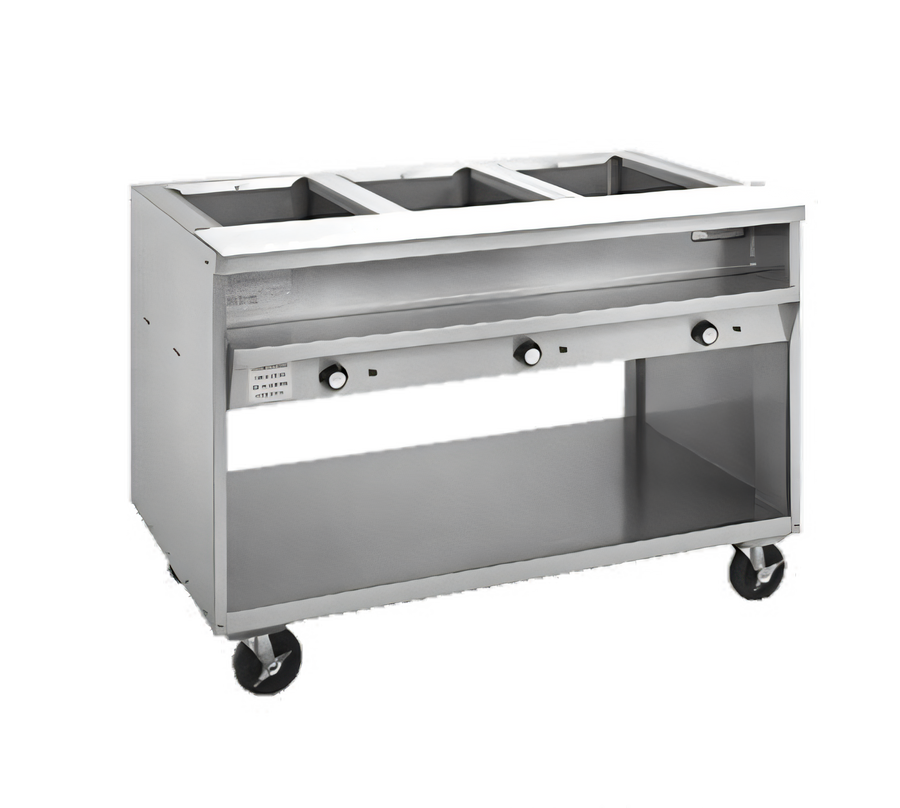 Product image #1 for Randell 3612 33-Inch Electric 2-Well Sealed Hot Food Table with Open Shelf Base