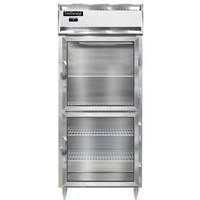 Continental Refrigerator Designer Line D1FXNGDHD One-Section Extra-Wide Reach-In Glass Door Freezer