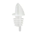 Thumbnail image #1 for Winco Clear Plastic Free-Flow Liquor Pourer, Without Collar