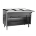 Thumbnail image #1 for Eagle Group Spec-Master 48-Inch Electric Hot Food Table with 3 Wet/Dry Wells and Open Cabinet Base