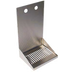 Thumbnail image #1 for Wall Mount Stainless Steel Drip Tray Trough with 2 Faucet Holes and 1/2 Inch NPT Drain