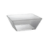 Thumbnail image #1 for American Metalcraft Rain Collection X-Large Square Clear Styrene Rain Bowl, 228 oz.