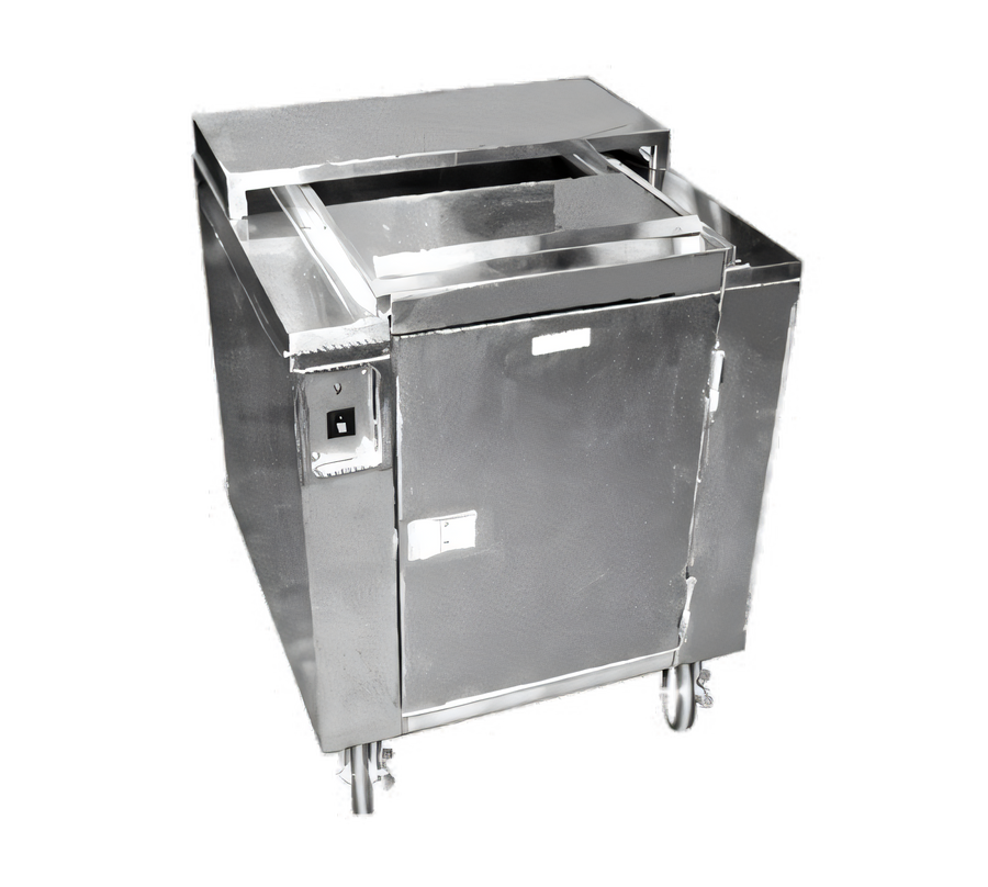 Product image #1 for Heated Insulated Rotary Dish Storage Cart, 160-Plate Capacity