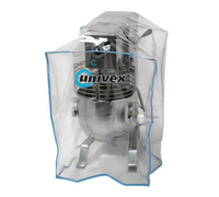 Univex Heavy-Duty Clear Plastic Equipment Cover for 60-Qt. and 80-Qt. Mixers
