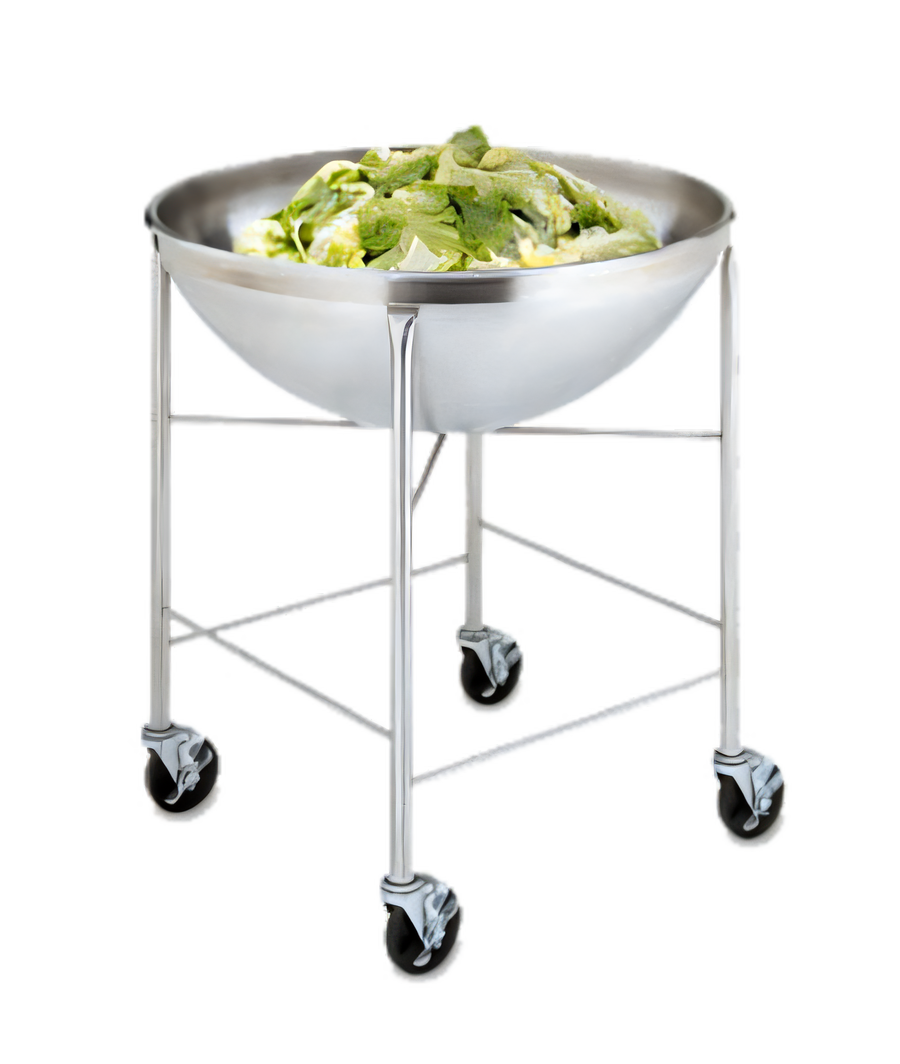 Product image #1 for Vollrath Mobile Stainless Steel Bowl Stand/Dolly for 80 Qt Mixing Bowl