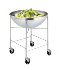 Vollrath Mobile Stainless Steel Bowl Stand/Dolly for 80 Qt Mixing Bowl