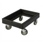 Thumbnail image #2 for Cambro Camdolly® CD300110 Open-Frame Transport Dolly, 350 lb Capacity, Black, 5-Inch Casters