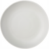 Thumbnail image #1 for Ridge 10-1/2 Inch Free-Form Melamine Dinner Plate, Cement, Matte Finish