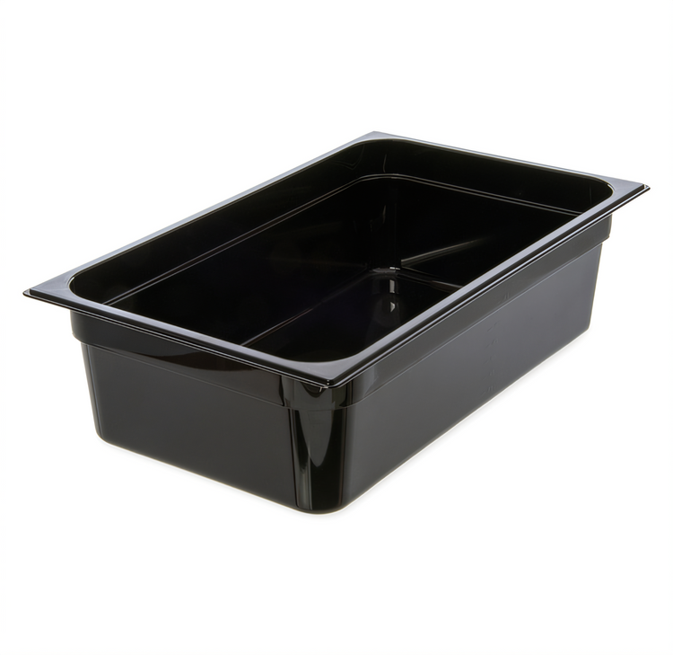 Product image #1 for StorPlus Full-Size Black Polycarbonate Food Pan, 6 Inch Deep, 19.4 Qt