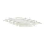 Thumbnail image #1 for Cambro Seal 90PPCWSC190 1/9 Size Translucent Flat Polypropylene Food Pan Cover Case of 6