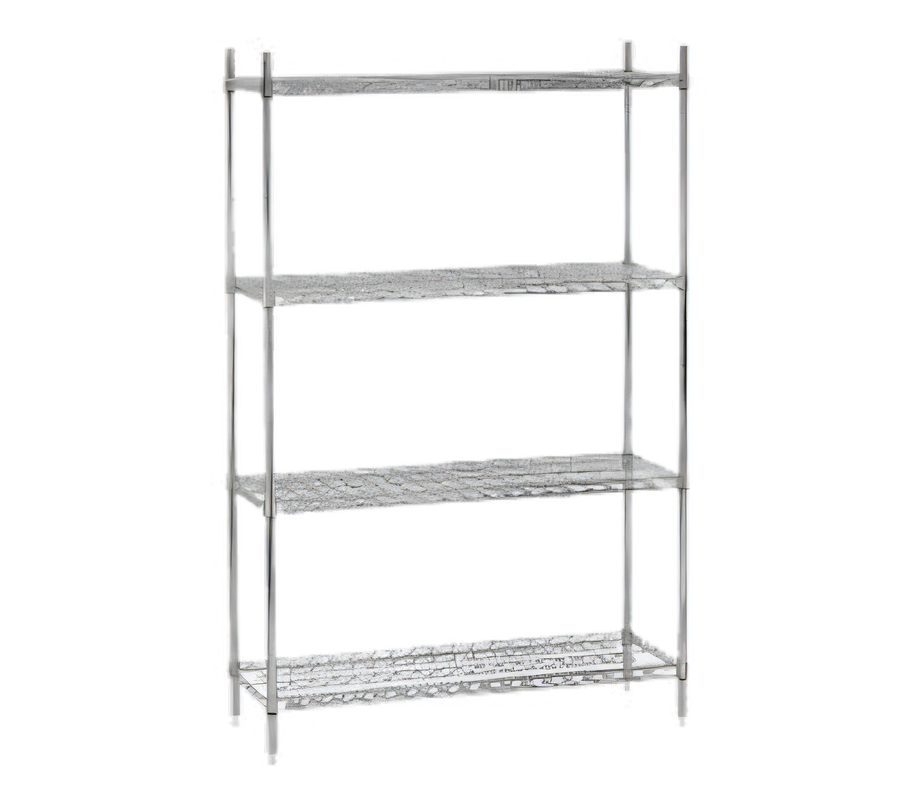 Product image #1 for Advance Tabco Special Value Series Heavy Duty Chrome Plated Commercial Wire Shelf, 24"W x 14"D