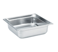 Vollrath Super Pan 3 2/3 GN Solid Hotel Pan, 4-Inch Deep, 8.5 Qt, 22-Gauge Stainless Steel