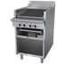 Thumbnail image #1 for Garland Cuisine Series 24-Inch Commercial Gas Charbroiler with Cast Iron Radiants, Adjustable Grates and Open Cabinet Base