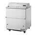 Thumbnail image #1 for True Mobile Stainless Steel Milk Cooler Cart, 8-Crate Capacity, Forced-Air