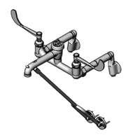 T&S Brass Service Sink Faucet with Vacuum Breaker Nozzle, 15-3/4-Inch Reach