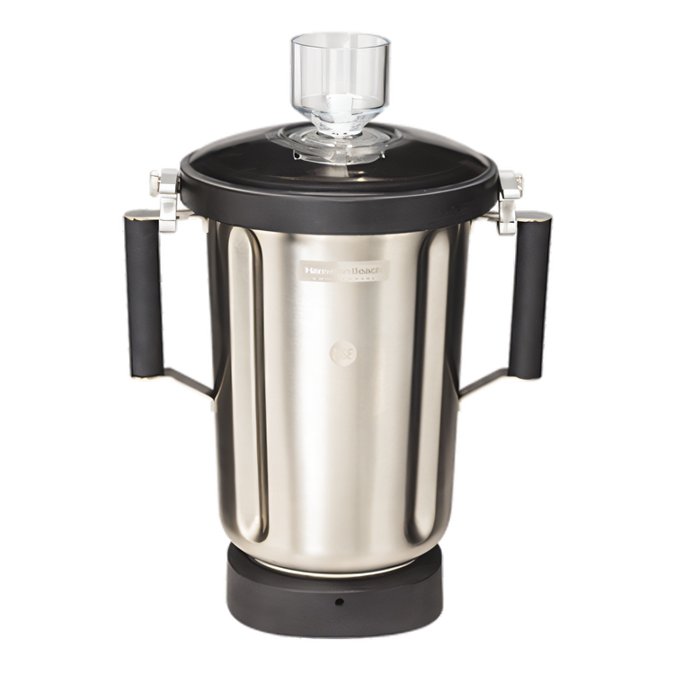 Product image #1 for Hamilton Beach Commercial 4 Liter Stainless Steel Blender Container Accessory with Double Handles