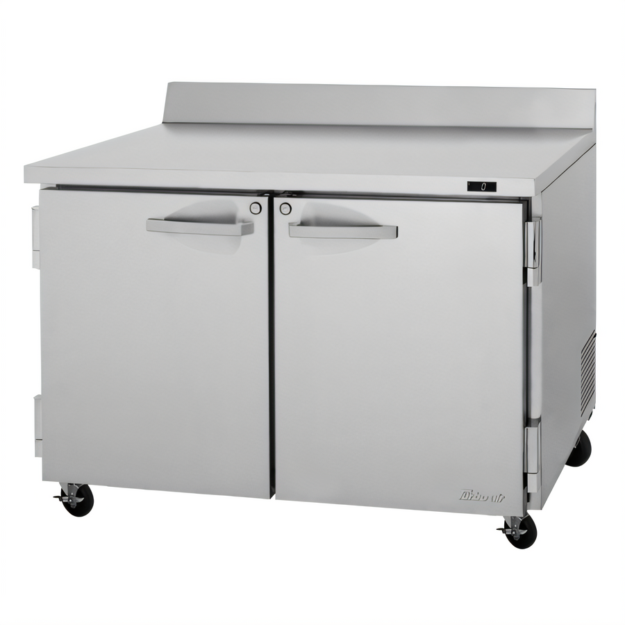 Product image #1 for Turbo Air PRO Series 48 1/4-Inch 2-Section Worktop Freezer with Solid Swing Doors