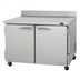 Thumbnail image #1 for Turbo Air PRO Series 48 1/4-Inch 2-Section Worktop Freezer with Solid Swing Doors