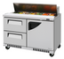 Thumbnail image #1 for Turbo Air TST-48SD-D2R(L)-FB-N Super Deluxe Prep Tables