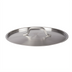 Thumbnail image #1 for Winco 13-3/8 Inch Round Flat Stainless Steel Replacement Cover with Handle