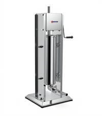 Omcan USA Manual Vertical Sausage Stuffer, 15 lb. Capacity, Stainless Steel