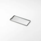 Thumbnail image #1 for American Metalcraft ST12 Rectangular Stainless Steel Serving Tray, 12 x 8-1/4 Inch, Satin Finish Case of 12