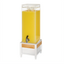 Thumbnail image #1 for Monterey 3 Gallon Single Beverage Dispenser with Ice Chamber, Drip Tray, and Spigot - White