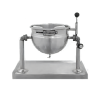 Legion 10 Quart Tabletop Tilting Direct Steam Kettle, 2/3 Jacket