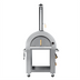 Thumbnail image #1 for KoolMore Residential Outdoor Wood-Fired Pizza Oven, 32 Inch Wide, Stainless Steel