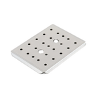Thumbnail image #1 for Vollrath Super Pan V® 20600 False Bottom for Steam Table Pan, 1/6 Size, 3/8-Inch Drain Holes, Stainless Steel Case of 6