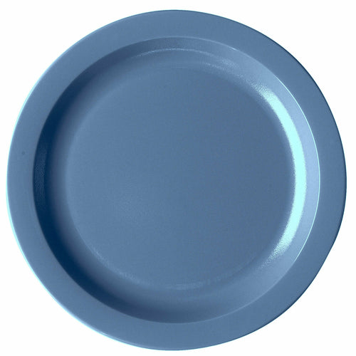 Product image #1 for Cambro Camwear 10-Inch Narrow Rim Polycarbonate Plate, Slate Blue