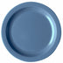 Thumbnail image #1 for Cambro Camwear 10-Inch Narrow Rim Polycarbonate Plate, Slate Blue