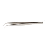 Thumbnail image #1 for Mercer Culinary M35144 Precision Curved Fine-Point Tongs, 6-1/8-Inch, Micro-Serrated 18/8 Stainless Steel Case of 12
