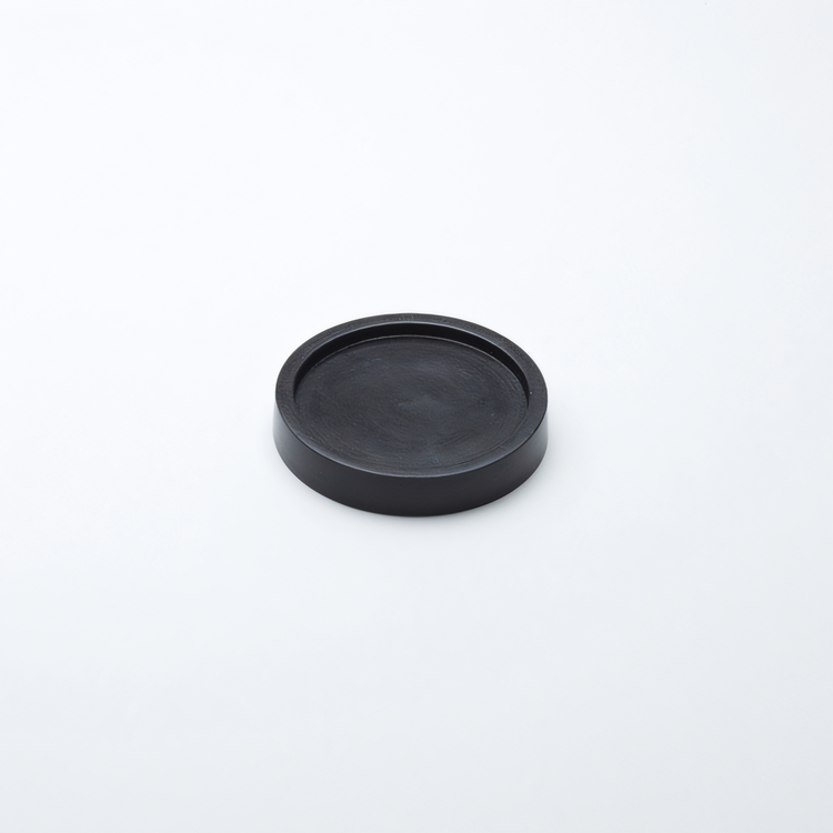 Product image #1 for American Metalcraft Upton Collection 5-Inch Round Espresso Acacia Wood Plate