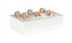 Thumbnail image #1 for Cal-Mil White Classic Wood Ice Housing, 12 x 20 x 6 Inches