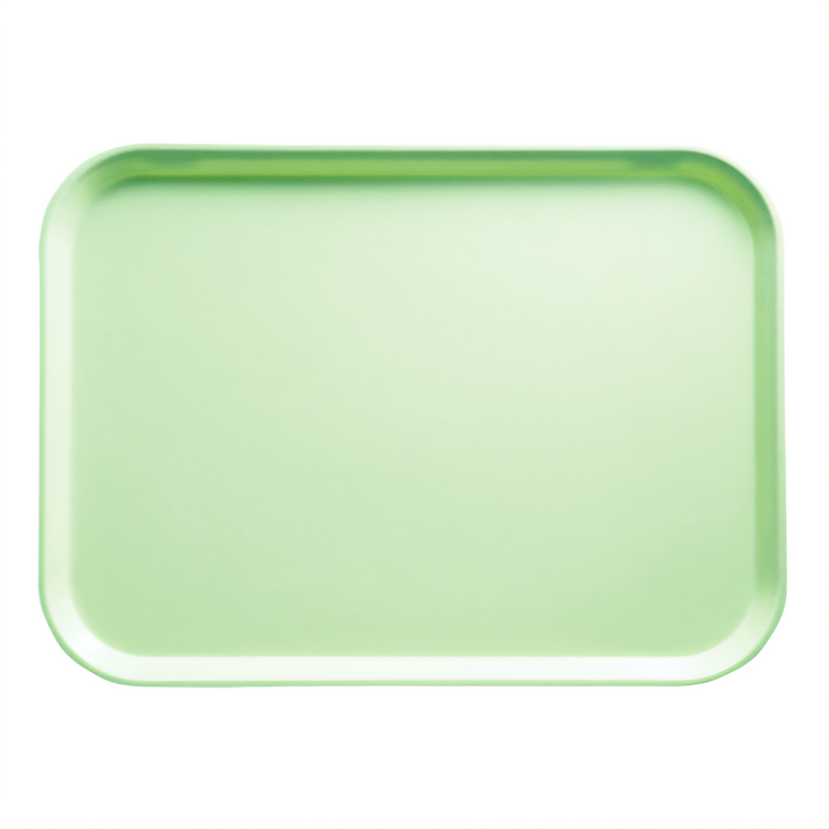 Product image #2 for Cambro Camtray Rectangular High-Impact Fiberglass Cafeteria Tray, 15 x 20-1/4 Inches, Key Lime