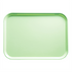 Thumbnail image #2 for Cambro Camtray Rectangular High-Impact Fiberglass Cafeteria Tray, 15 x 20-1/4 Inches, Key Lime