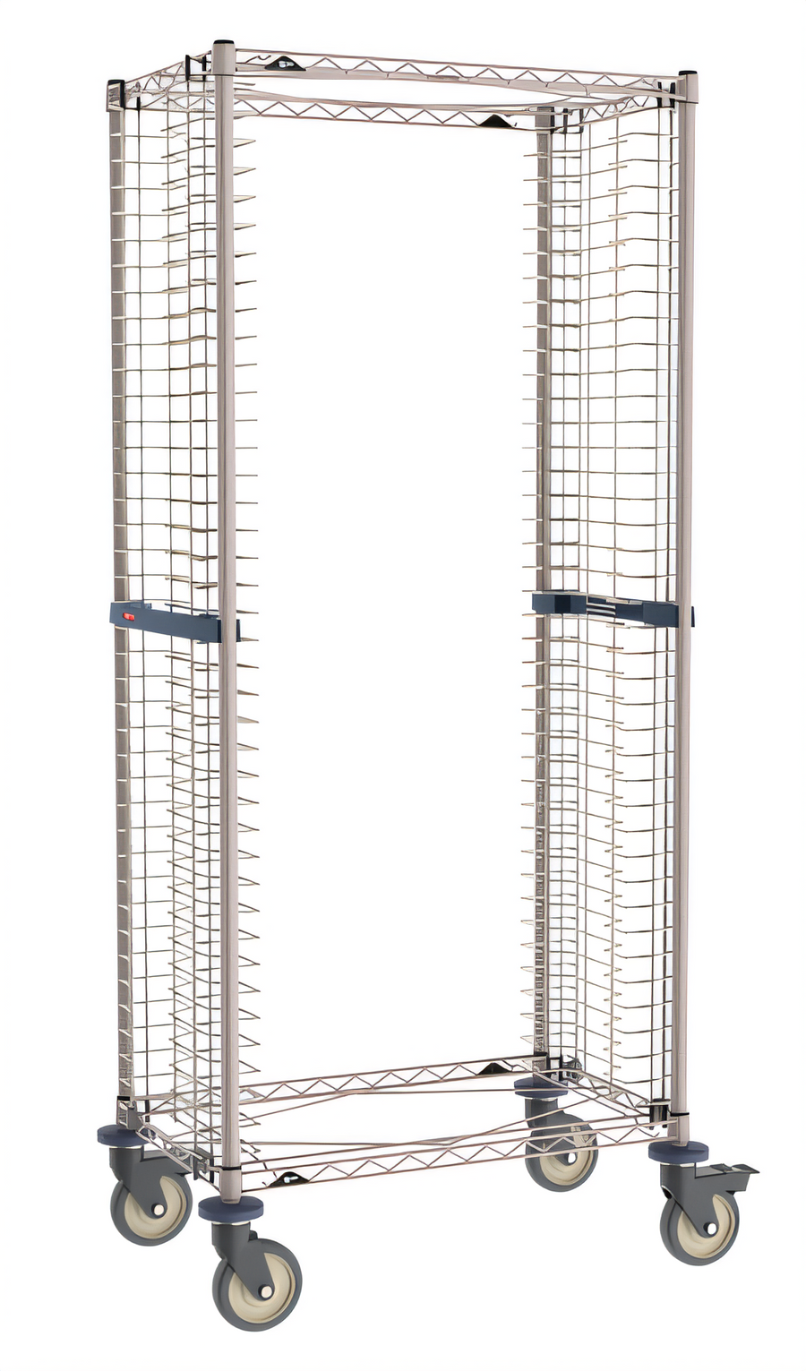 Product image #1 for Metro Mobile Side-Load Wire Bun Pan Rack, 40-Pan Capacity, Brite Zinc Finish