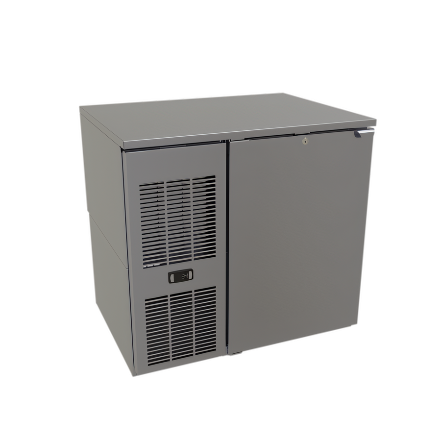 Product image #1 for Glastender C1FL32-UC One-Zone Front-Serviced Undercounter Cooler, 32-Inch Wide, 1-Section, Stainless Top