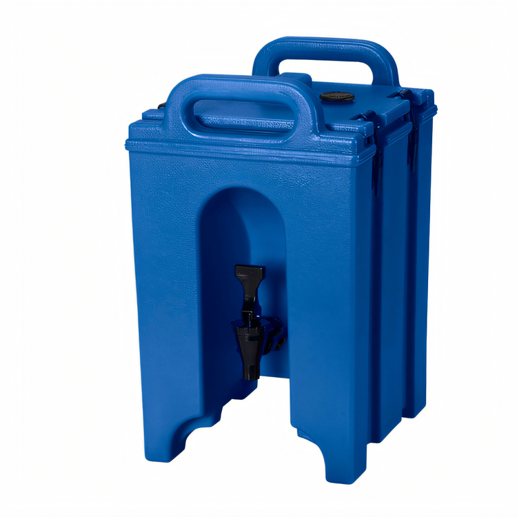 Product image #2 for Cambro Camtainer 1-1/2 Gallon Navy Blue Insulated Beverage Carrier