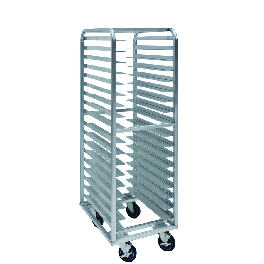 Product image #1 for Cres Cor Angle Ledge Roll-In Refrigerator Rack, 18-Tray/18-Pan Capacity, Aluminum