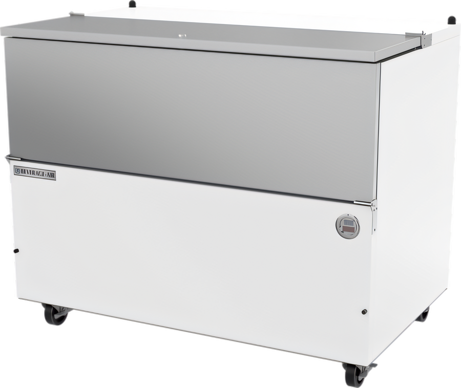 Product image #1 for Beverage-Air SM49HC-W Single Access Cold Wall School Milk Cooler, 20.32 Cu. Ft., White
