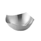 Thumbnail image #1 for American Metalcraft Squound SB5 67 oz. Solid Square Stainless Steel Tabletop Bowl, 9" Diameter Case of 50