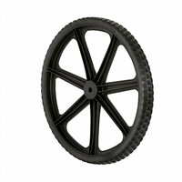Rubbermaid M1564200 Replacement Wheel for Commercial Carts — Fits Models 6542 & 5642-61 (Made in USA)