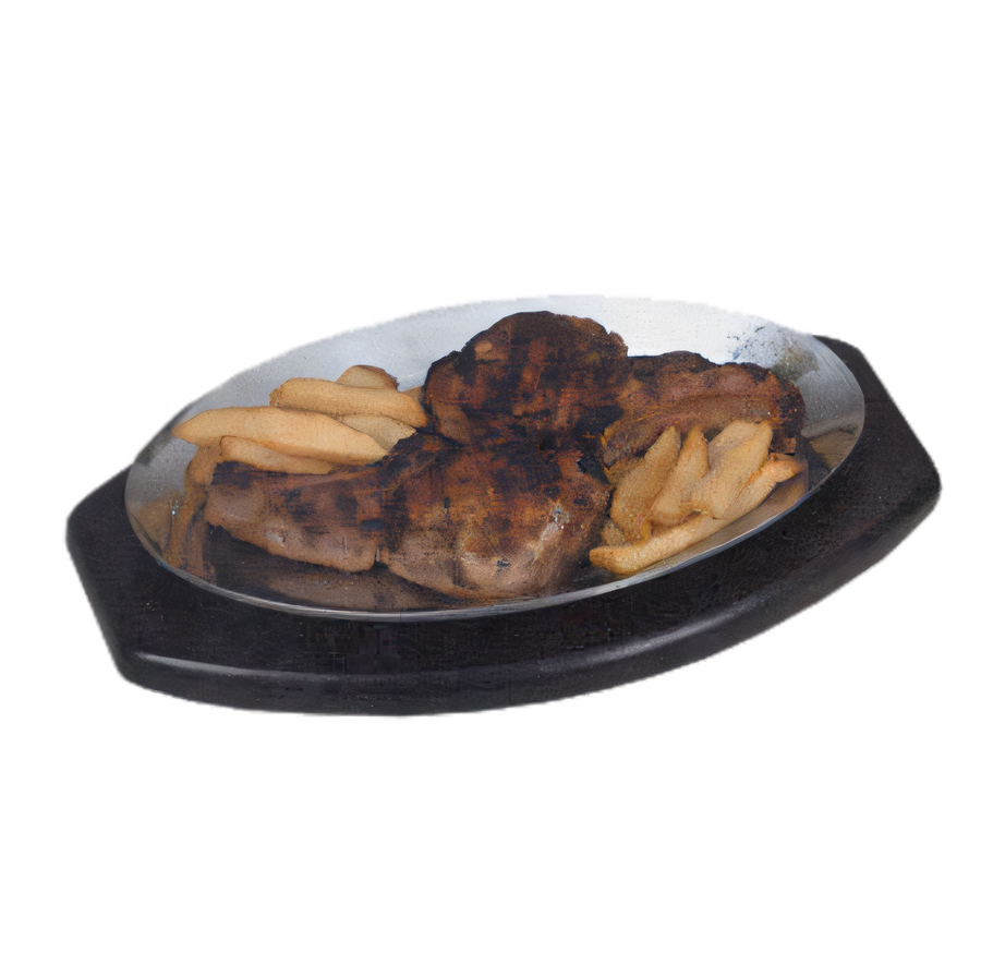 Product image #1 for 11-1/2 x 8-Inch Oval Mirror-Finished Aluminum Sizzle Platter