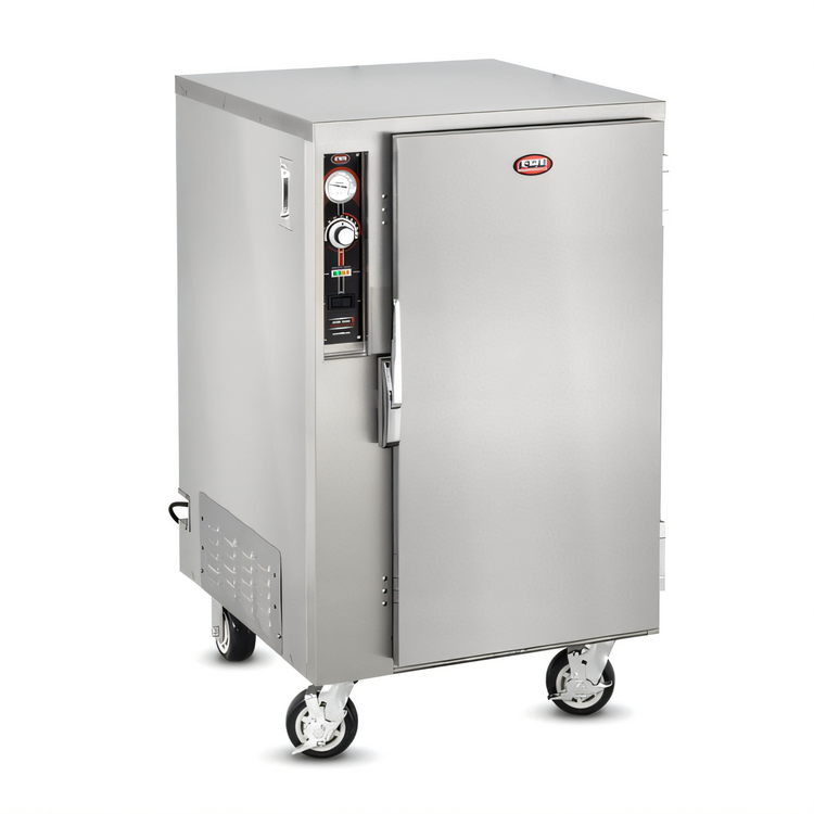 Product image #1 for FWE Half-Height Heated Transport Cabinet for 18 x 26 Inch Pans, Non-Insulated, 9-Slide