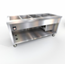 Thumbnail image #1 for Thurmaduke TFCP-74SS-N7 74-Inch 5-Section Mobile Flush Mount Refrigerated Cold Pan