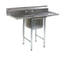 Thumbnail image #1 for Eagle Group 414 Series Single-Compartment Stainless Steel Sink with Dual Drainboards, 60-1/2 Inch Wide