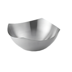 Thumbnail image #1 for American Metalcraft Squound SB7 126 oz Square Stainless Steel Mixing Bowl, Solid, 11 x 3 in Case of 25
